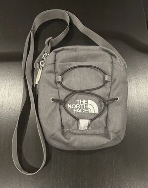 The North Face Gray Crossbody Bag Shoulder Strap Bag
